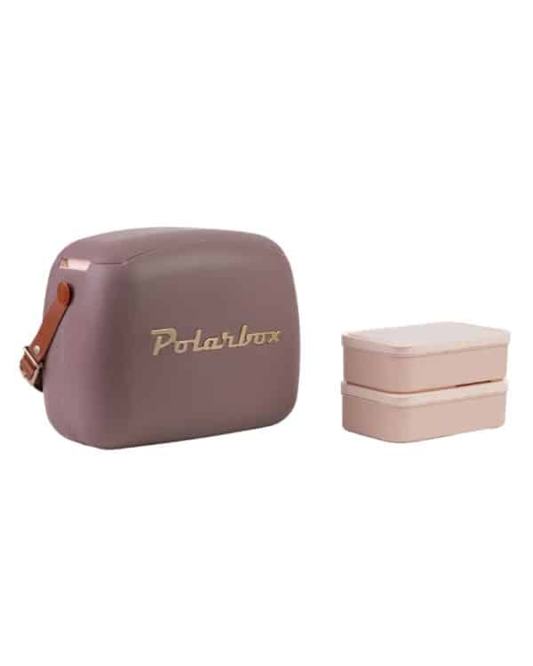 Polarbox Mauve - Gold Classic 6 L. Køleboks