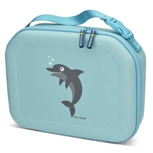 Carl Oscar Pack n' Snack Køletaske - Delfin - Lys Blå