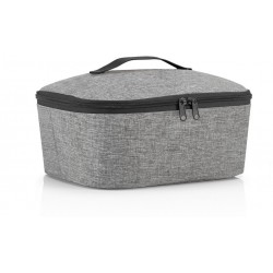 Reisenthel Coolerbag M Pocket Twist Silver - Køletaske