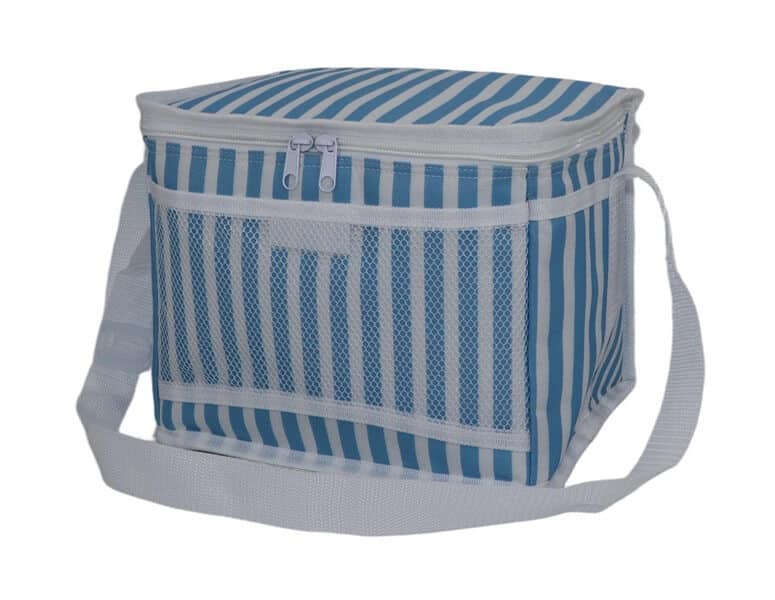Conzept Køletaske blå striber H27 cm. 10L