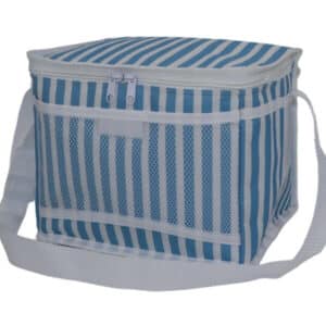 Conzept Køletaske blå striber H27 cm. 10L
