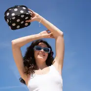 Reisenthel Coolerbag M Pocket - Dots White - Køletaske
